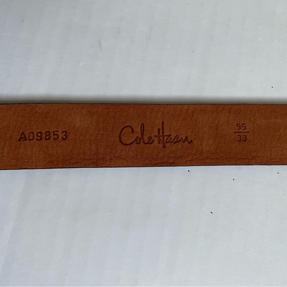 Cole Haan Brown Leather Belt – Size 38 - Picture 4 of 4